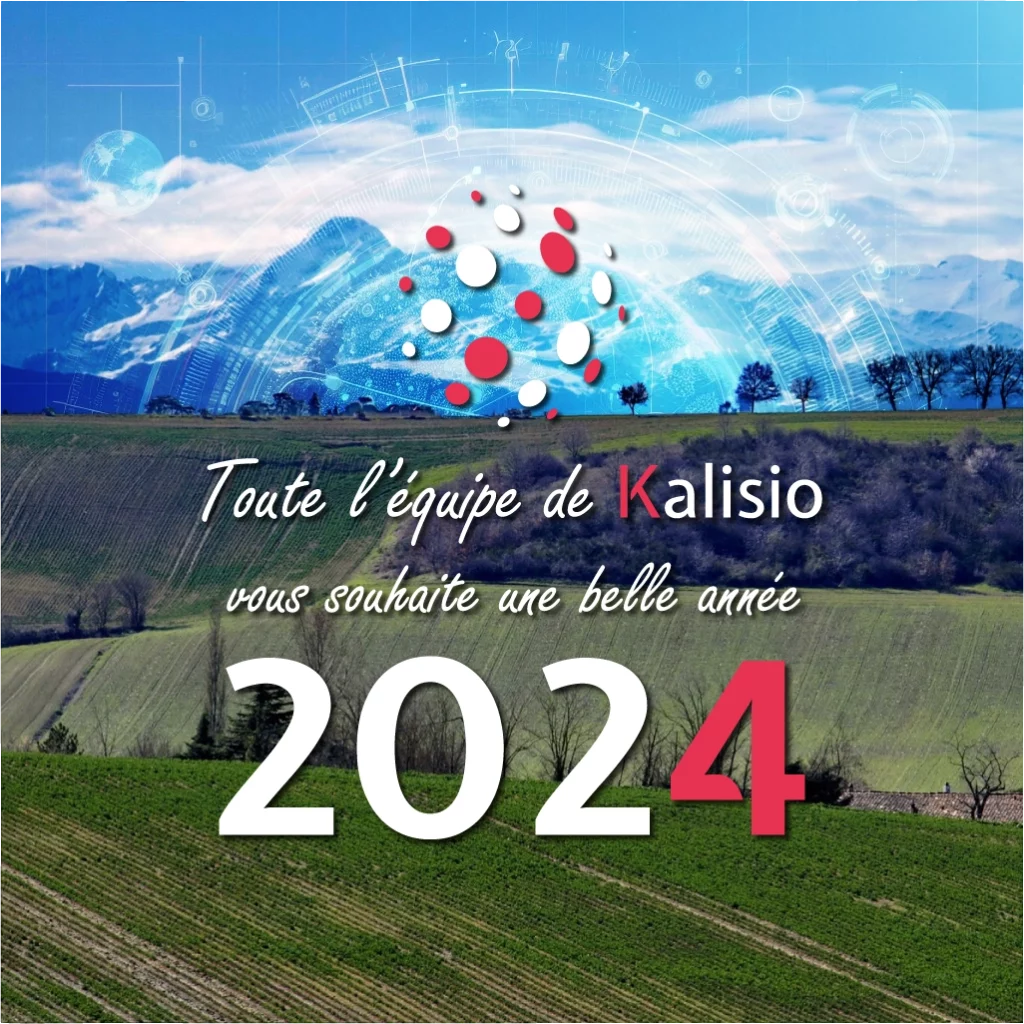 Kalisio vous présente ses meilleurs voeux pour 2024!